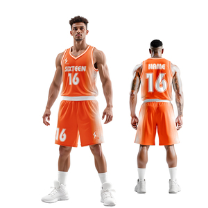 <b>Snake</b> Custom Basketball Jersey Set Unisex Sublimated V-Neck Tank Top Shorts 30 Quick Dry Reversible Athletic Uniform All Seasons - Product Image 2