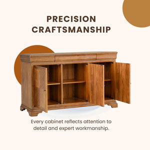 Traditional Solid Wood Customized <b>TV</b> <b>Stand</b> with Storage for 55-59 in Modern Living Room Furniture Table Mount - Product Image 6