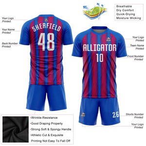 Maillot de football personnalisé gratuit, nouveau design, qualité supérieure, sublimation intégrale, uniforme d'équipe de football, entraînement, t-shirt de football pour hommes en vente - Product Image 3