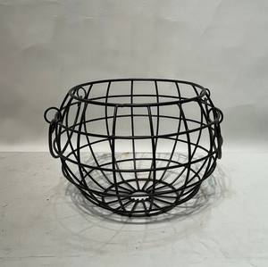 Panier de rangement en fil métallique pour légumes et fruits, organisateur rond pour comptoir de cuisine, garde-manger, maison - Product Image 3