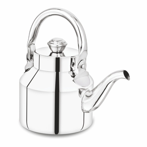Bouilloire à thé en acier inoxydable écologique Maxfresh, cafetière de haute qualité pour un usage quotidien, design classique de style indien, modèle ITK12 - Product Image 1