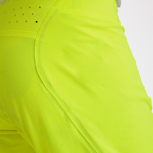 Pantalones de Motocross Unisex Amarillo Neón con Estampado, Protección para las Rodillas, Transpirables, Anti-UV, de Secado Rápido, para Carreras en Carretera, Talla Adulto - Product Image 3