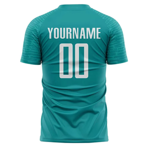 เสื้อฟุตบอลราคาโรงงานถูก ออกแบบล่าสุด พิมพ์ลายคุณภาพสูง เสื้อฟุตบอลแบบยูนิเซ็กซ์ สีและโลโก้สั่งทำได้ 100% - Product Image 3