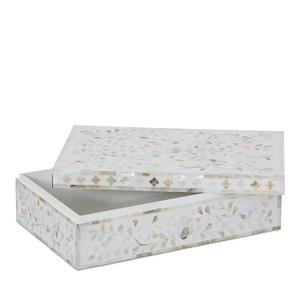Caja de Joyería Decorativa Hecha a Mano con Diseño Marroquí de Flor de Amor con Incrustaciones de Hueso Ecológica, Decoración para Mesa del Hogar, Año Nuevo - Product Image 2