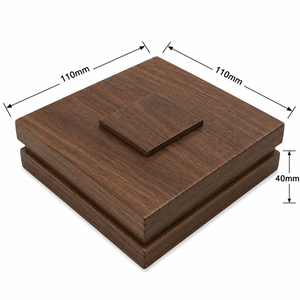 EFS NPC03 - Cubreescalones de Madera Maciza con 1 Año de Garantía, Diseño Minimalista Ecológico y Duradero para Escaleras - Product Image 1