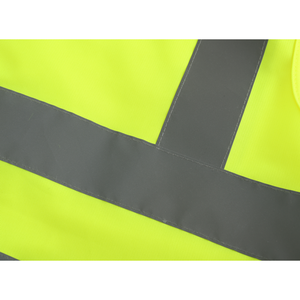 เสื้อกั๊กนิรภัย ANSI Class 2 รุ่นใหม่ล่าสุด ขายส่ง รับผลิตตามแบบ OEM พร้อมโลโก้ ไฟ LED กันน้ำ 100% โพลีเอสเตอร์ สำหรับวิศวกร ทุกขนาด - Product Image 6