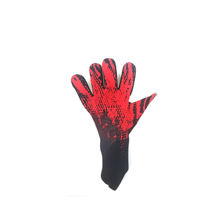 Professional Soccer Goalkeeper Gloves PU Leather Non-Slip <b>Hook</b> Loop Closure Green Blue Unisex OEM Customized GAN Logo Finger - Product Image 4