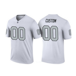 Custom Adult Football Jerseys Wholesale Plus Size Quick Dry Breathable Eco Friendly Moisture Wicking Half Sleeve - Product Image 5