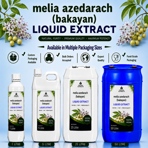 Melia Azedarach Liquid Extract Bakayan <b>Herbal</b> <b>Supplement</b> Oral Liquid Natural Pure Bulk Supply Custom Packaging - Product Image 1