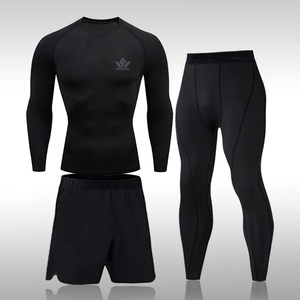 Ensemble de yoga 2 pièces pour femme : Soutien-gorge de sport à col rond et short taille haute extensible, respirant et à séchage rapide, pour le fitness et les activités sportives - Product Image 3
