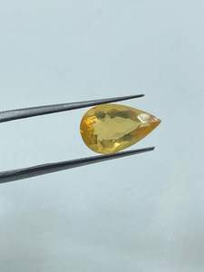 Ópalo de Fuego Natural, Corte Pera, Color Amarillo Miel, 8x13.50mm, 2.33 Quilates, Piedra Suelta - Product Image 6