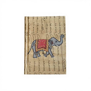 Papel reciclado hecho a mano para escribir, totalmente libre de madera y ácido, cuaderno de tapa dura con papel encantador. - Product Image 1