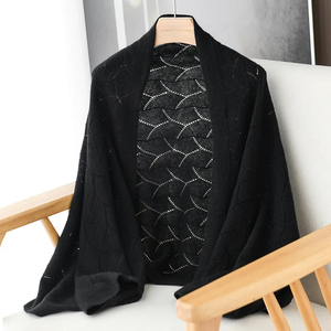 Nuevo Pañuelo Acrílico Transpirable con Bloques de Color, Plisado y Suave para Primavera/Verano, con Logotipo Personalizado y Marca Privada - Product Image 2