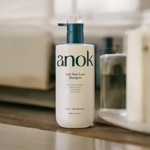Anok 400ml Anti pérdida de cabello Champú Acondicionador FORMA DE Gel químico productos de belleza para alisar rizado Cuidado del brillo Eliminación de la caspa - Product Image 3