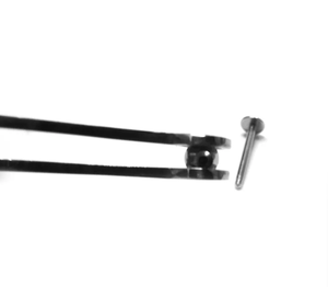 Stainless Steel <b>Piercing</b> Ball Holding Tweezer Labret BCR <b>Clamp</b> Body <b>Piercing</b> Tool Jewelry Forceps CE Certified By Grip Surgical - Product Image 2
