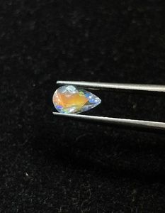 loose natural faceted multifire <b>rainbow</b> moonstone pear cut.african <b>rainbow</b> moonstone pear cut. - Product Image 1