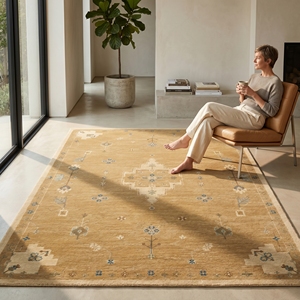 Alfombra Tradicional Hecha a Mano con Técnica Tufted, Alfombra de Lana Personalizada para Sala de Estar, Dormitorio, Hotel, Venta al Por Mayor Directa de Fábrica - Product Image 6
