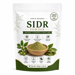 Polvo de Hoja de Sidr Premium para el Crecimiento del Cabello, Natural, Anticaída y Limpiador del Cuero Cabelludo, Sin Químicos, 100g - Product Image 1
