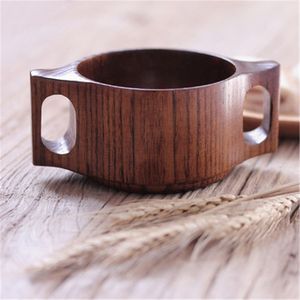 Mug en bois naturel écologique pour les boissons, conçu pour une expérience culinaire durable - Product Image 3