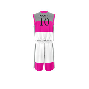 Conjunto de Pantalones Cortos y Camiseta de Baloncesto con Estampado Digital Personalizado, Transpirable, de Secado Rápido, Antibacterial y que Absorbe la Humedad, para Equipos y Escuelas - Product Image 3