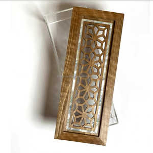 กล่องของขวัญช็อกโกแลตอะคริลิคใสพร้อมฝาปิดฝังมุกสำหรับรอมฎอนและของขวัญวันเดือนรอมฎอน - Product Image 5