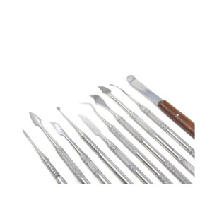 Premium Dental Wax <b>Modelling</b> Carvers Set for Laboratory Technician Use Manual Reusable Stainless Steel Dental Instruments <b>Kit</b> - Product Image 3