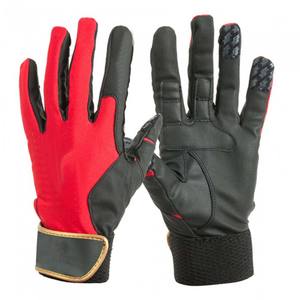 Gants de frappe de baseball et de softball en cuir de cabretta de mouton avec logo personnalisé, poignet élastique long, pour adultes et jeunes - Product Image 6