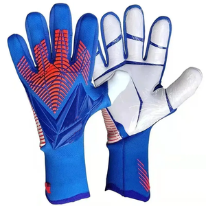 Gants de gardien de but de football noir et jaune, respirants, protection des doigts en PVC, sangle de poignet réglable, entraînement en plein air, unisexe - Product Image 4