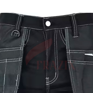 Shorts de travail de haute qualité, tissu en coton durable, construction renforcée, fournisseur et fabricant de logos personnalisés - Product Image 5