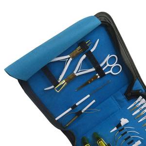 Kit d'outils pour extensions de cheveux avec aiguilles à crochet, métier à boucler et pinces pour l'installation de perruques synthétiques - Product Image 3