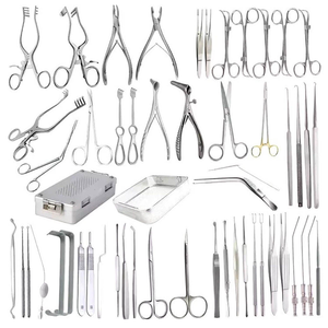 Juego de Mastoidectomía Manual de Acero Inoxidable Certificado, 54 Piezas, Instrumentos Quirúrgicos Reutilizables para Procedimientos Otológicos - Product Image 3