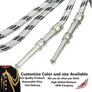 Shoulder Aiguillette silver plated tips - Product Image 2