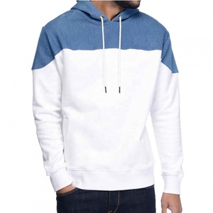 Sweat à capuche en molleton 100% coton de haute qualité pour hommes Logo personnalisé poche kangourou thermique pour bouffée impression Long pull à capuche pour - Product Image 1