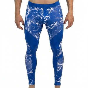 Legging de yoga personnalisé pour homme à séchage rapide, nouveau pantalon de sport pour la course, vêtements de fitness pour la gym, leggings de sport pour homme, pantalon de compression - Product Image 3