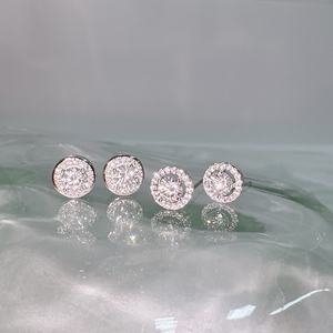 Boucles d'oreilles moissanite Pour femme - Product Image 3