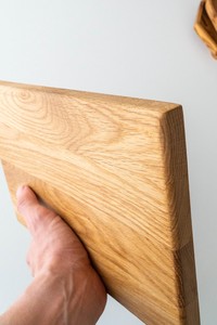 Planche à découper en bois avec poignée, compatible lave-vaisselle, écologique, antibactérienne, en résine, pour couper le fromage, haute qualité - Product Image 5