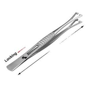 Pinzas Hemostáticas Curvas de Acero Inoxidable con Puntas Dentadas para Operaciones Quirúrgicas en Hospitales y Clínicas - Product Image 1