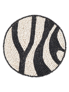 Juego de Posavasos de Cuentas Hechos a Mano, Diseño Tejido Único, Personalizado para Té, Café, Vino, etc., Posavasos de Cuentas Puras - Product Image 3