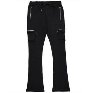 Pantalons d'hiver en molleton de coton pour hommes, pour la salle de sport, l'entraînement, les sports, le fitness, le jogging, utilisation active - Product Image 1