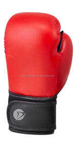 Gants de boxe thaïlandaise professionnels de haute qualité en cuir de vachette véritable de qualité supérieure personnalisable évacuation de l'humidité poignet réglable - Product Image 2