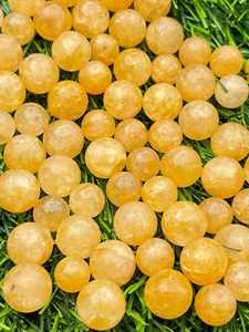 10mm Natural Mango Chalcedony Smooth Round <b>Balls</b> Healing Crystal <b>Spheres</b> Loose Gemstone Jewelry Making Wholesale Lot - Product Image 3