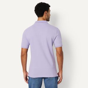 Camiseta de Golf Premium para Hombre, Transpirable, Ligera, Tejido Elástico, Logotipo Frontal Estampado por Transferencia de Calor, Tejido de Punto de Spandex/Algodón - Product Image 3