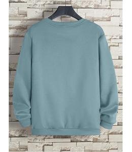 Nueva Colección, Servicio OEM, Sudadera Informal de Manga Larga con Estampado en el Hombro, Cómoda, de Algodón para Hombre, de Bangladesh - Product Image 2