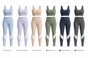 Conjunto de yoga de alto rendimiento para mujer, bra deportivo que absorbe la humedad, leggings de fitness, proveedor y fabricante de conjuntos de yoga - Product Image 6