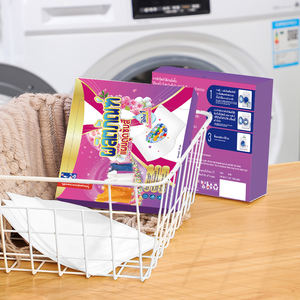 Promotion OEM Feuilles de détergent à lessive de grande valeur Les vêtements de couleur blanche seront blancs, propres et parfumés. - Product Image 2