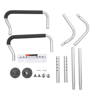 Supporto di Sicurezza per WC Regolabile in Altezza e Larghezza, Telaio per Sedile WC, Supporta fino a 136 kg, Dispositivo di Assistenza - Product Image 2