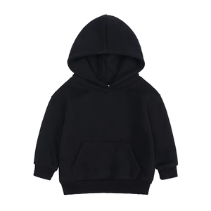 Sudaderas con capucha para niños hechas de algodón, ligeras, transpirables, de alta calidad, básicas, a precio económico, sudaderas con capucha de forro polar para niños. - Product Image 2