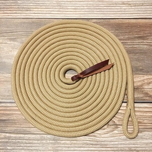 OEM ODM Multi Color Horse Lead Rope with Brass <b>Snap</b> <b>Hook</b> Australian Horse Tack - Product Image 1