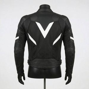 All-Season <b>Motorcycle</b> <b>Jacket</b> with Removable Inner Lining PU Leather Motorbike <b>Jacket</b> for Men Windproof Riding Coat - Product Image 3