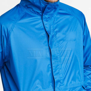 Chaqueta Impermeable Unisex Resistente, Cuello Alto, Diseño Ligero, Ajuste Ajustable, para Camping, Senderismo, Uso Diario al Aire Libre - Product Image 4